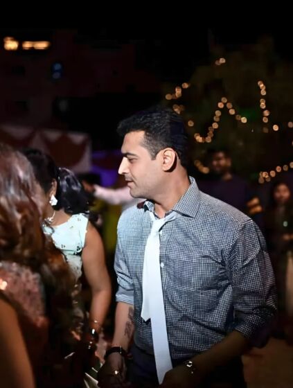 Mr. Amit Hindocha at a Vrindavan Group of Resorts event